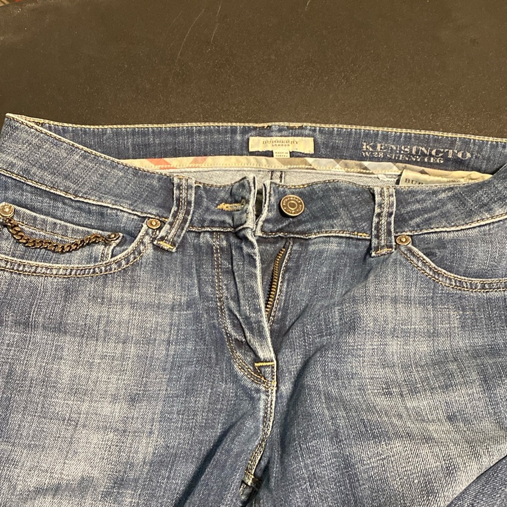BURBERRY SKINNY LEG JEANS SIZE 28 - Picture 1 of 5